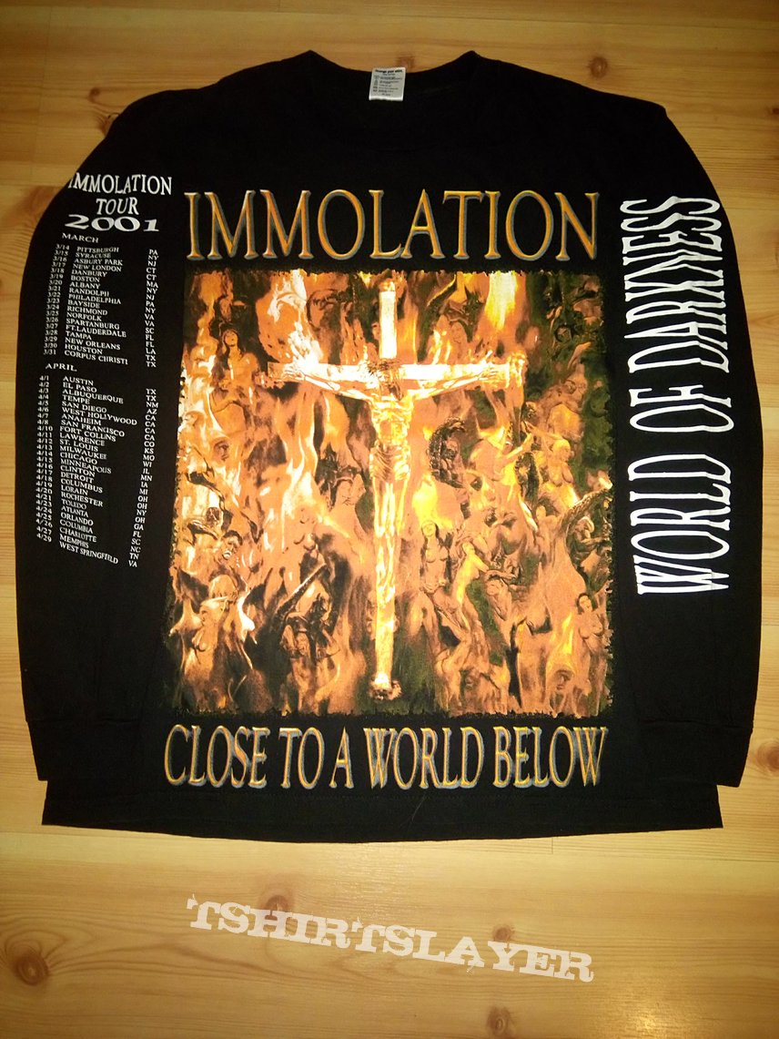 Immolation - World of darkness American tour 2001
