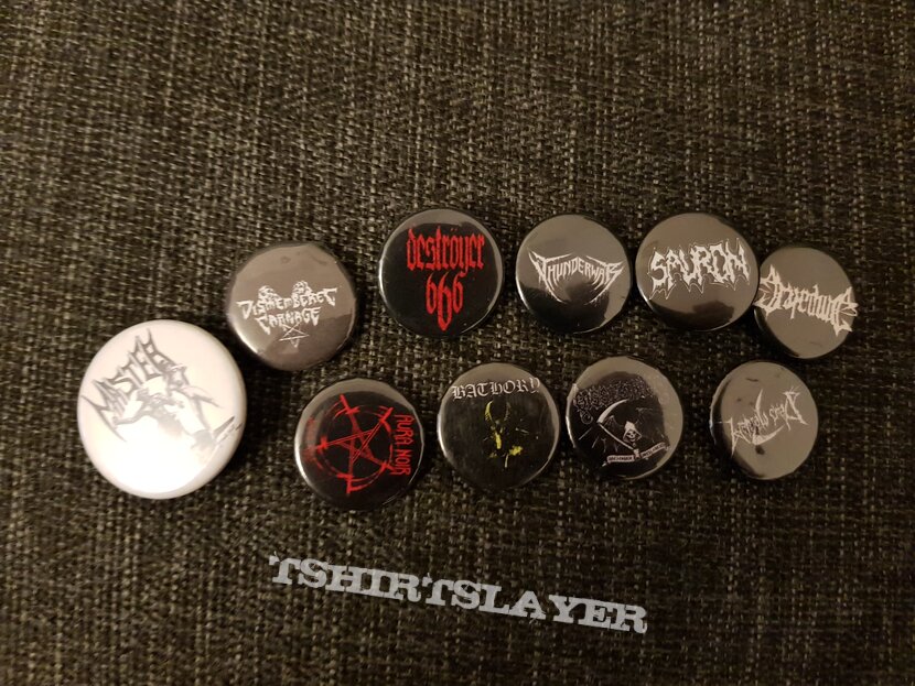 Bathory Band pins