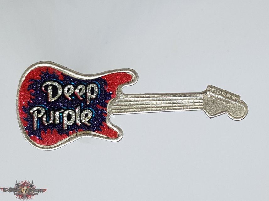 Deep Purple Guitar prism pin