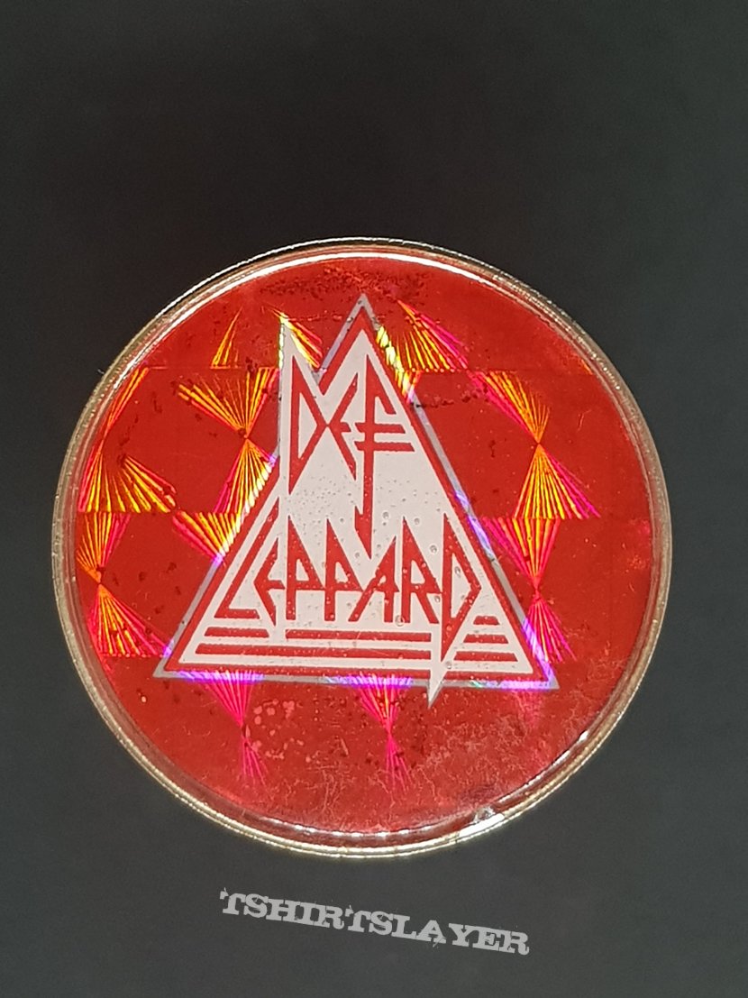 Def Leppard Logo prism pin