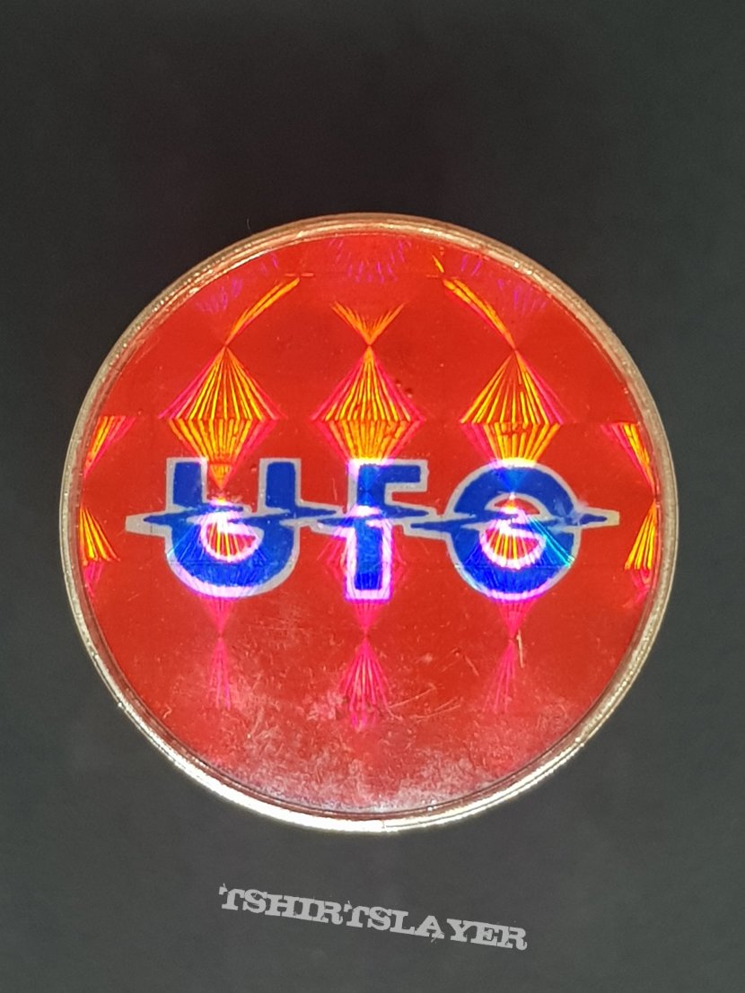 UFO Red Prism pin 