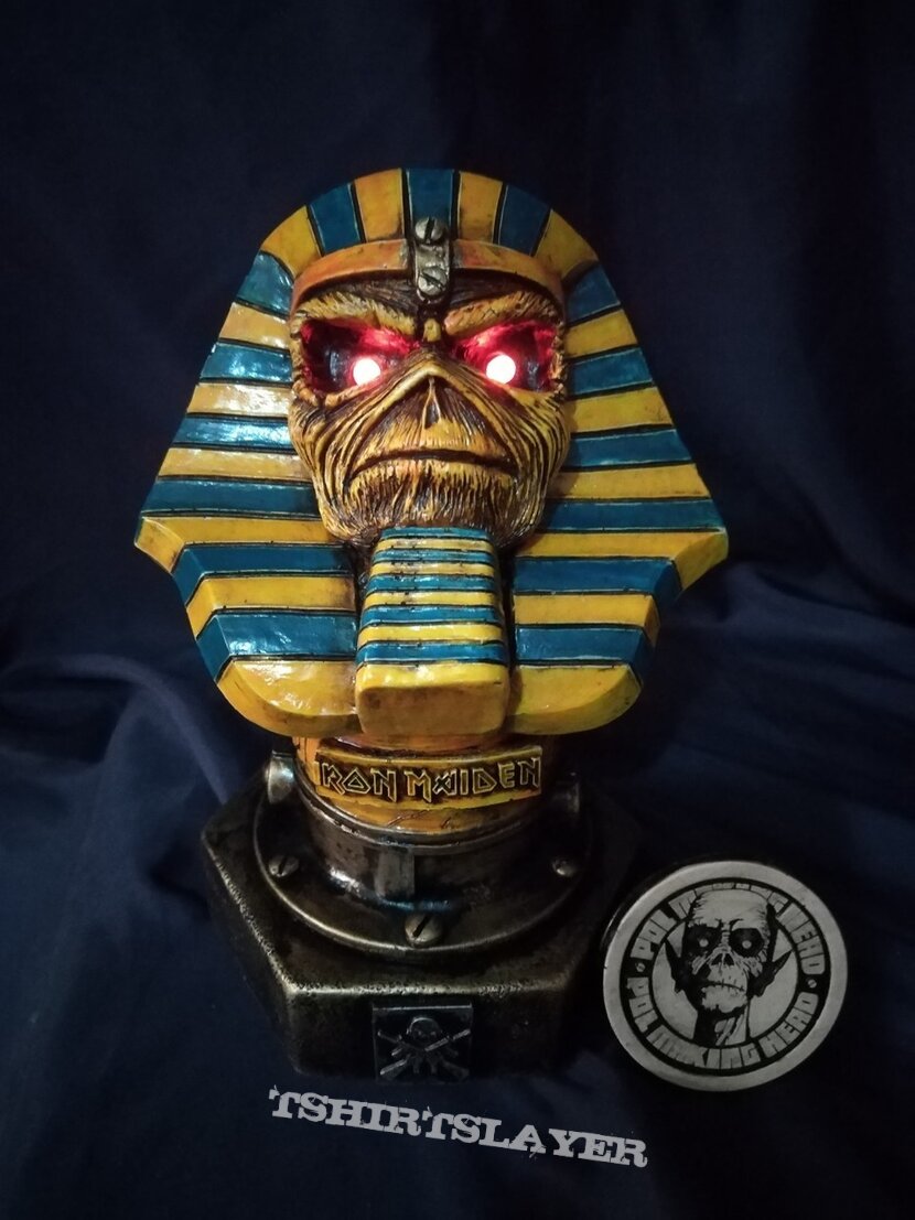 Iron Maiden - Eddie Pharaoh bust | TShirtSlayer TShirt and BattleJacket  Gallery