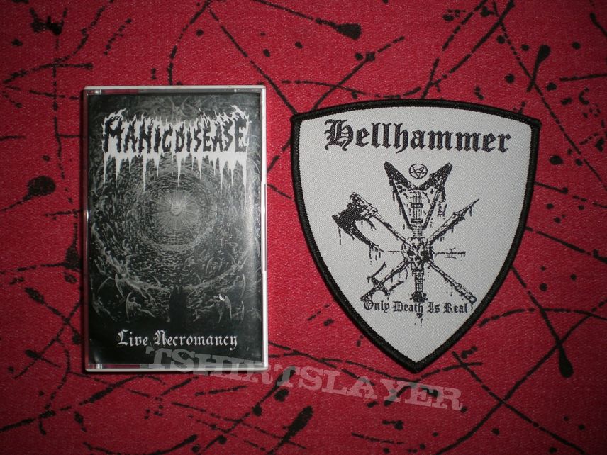 Hellhammer shield woven patch!!! (SOLD OUT)