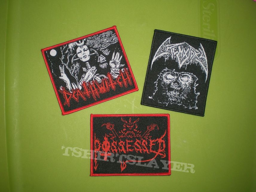 Crematory Woven patches (3), SOLD OUT.
