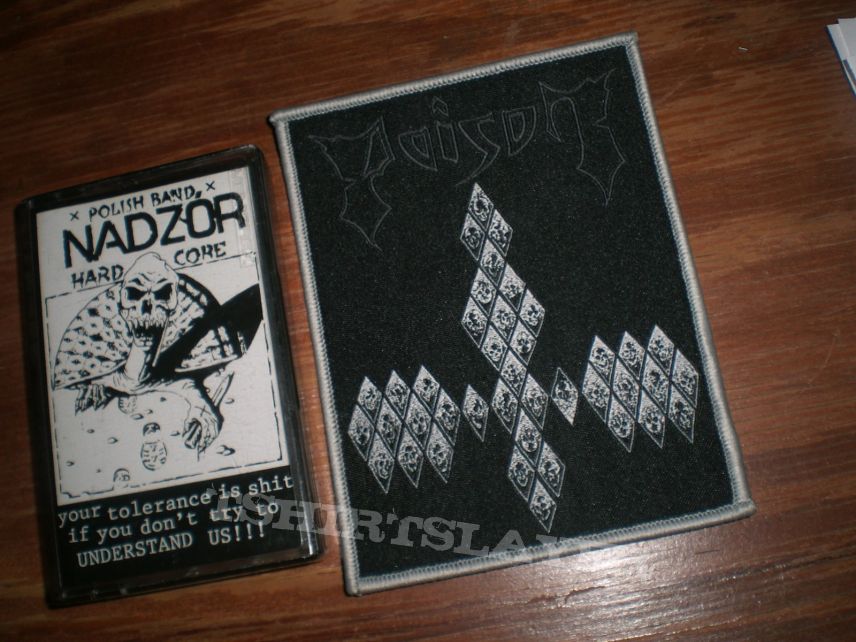 Poison &quot;into the abyss&quot; bootleg woven patch!!! (SOLD OUT)