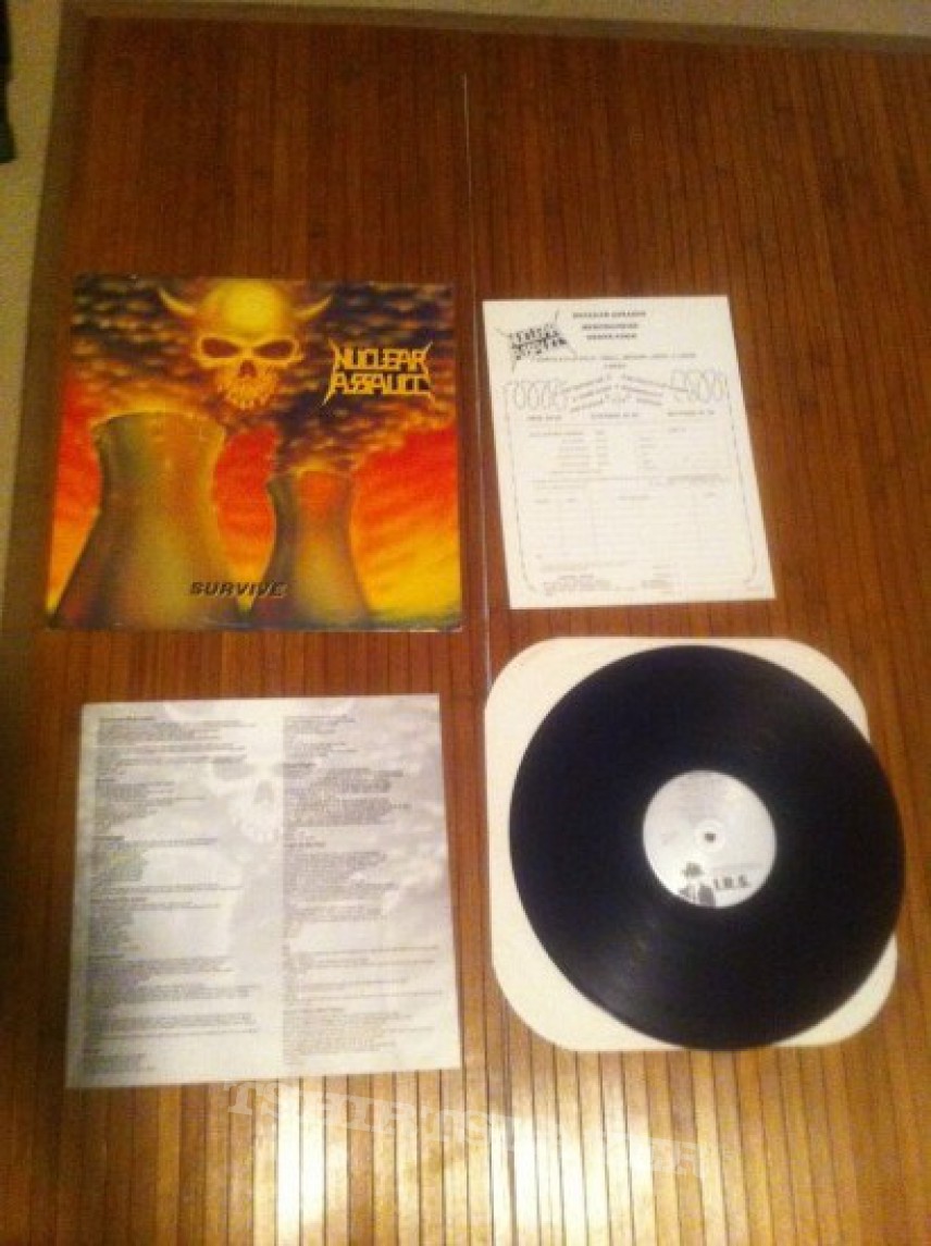 Other Collectable - Nuclear assault survive promo press