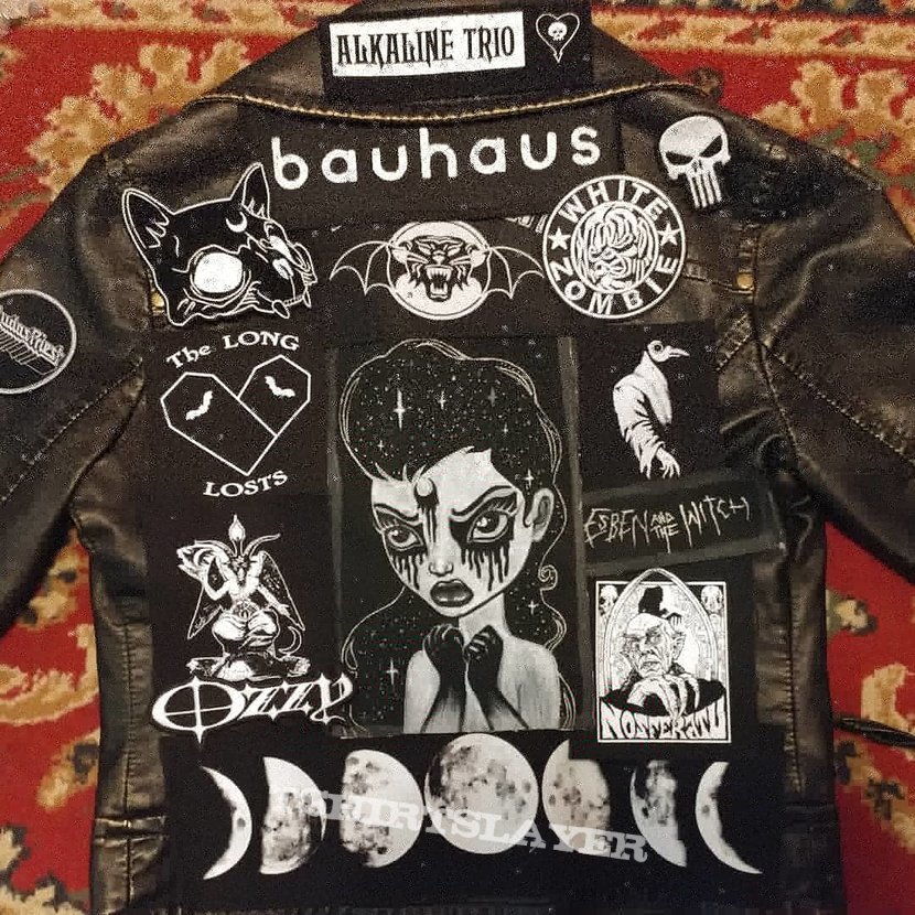 Bauhaus Battle jacket in progress