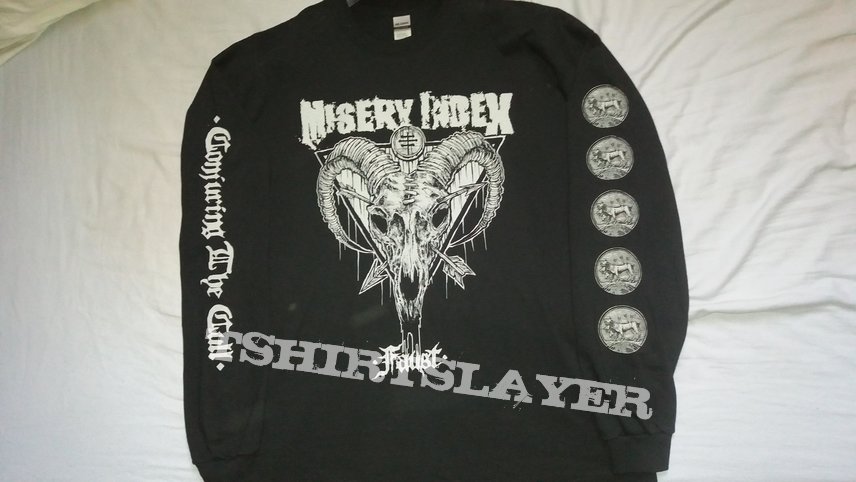 Misery Index Long sleeve tour shirt