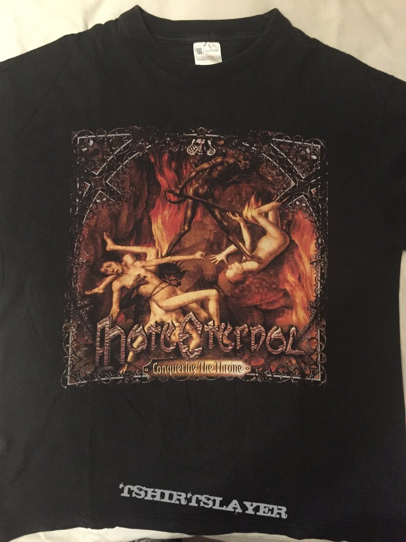 Hate Eternal- Conquering the Throne T-Shirt XL