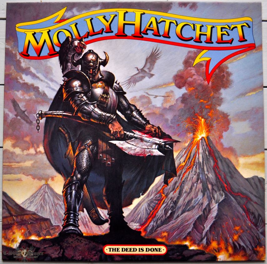 MOLLY HATCHET The Deed Is Done Original Vinyl