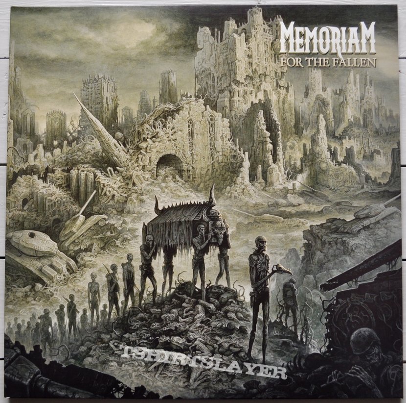 Memoriam ‎– For The Fallen Frostbite Blue Coloured Vinyl