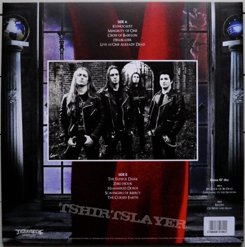 SAVAGE MESSIAH The Fateful Dark Original Red Vinyl + 10&quot; Original Vinyl