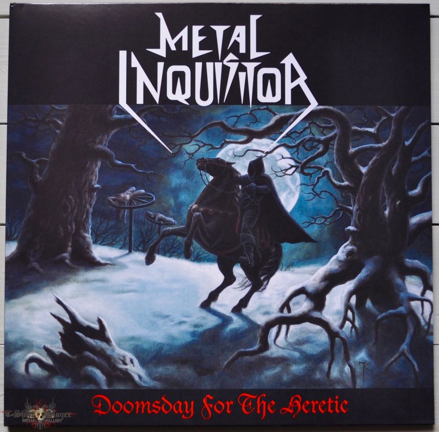 METAL INQUISITOR Doomsday For The Heretic Original Clear Vinyl