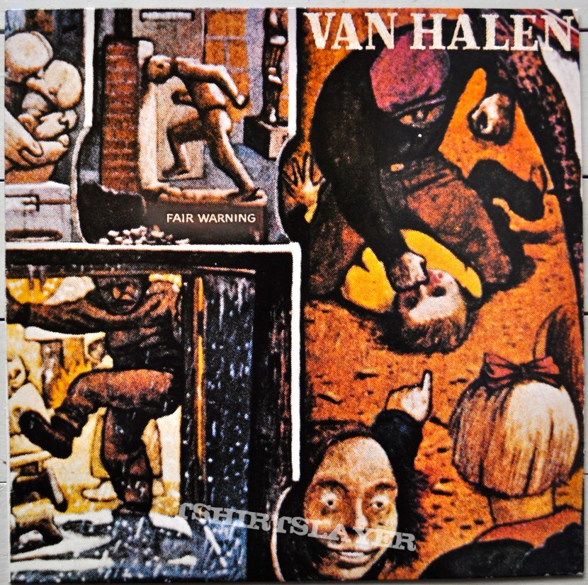 VAN HALEN Fair Warning Original Vinyl