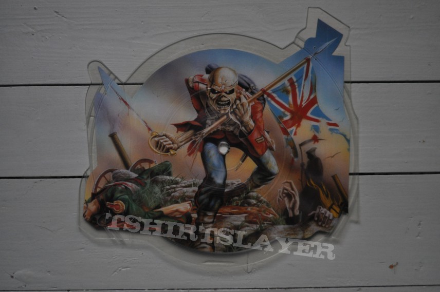 Other Collectable - Iron Maiden The Trooper Original Shaped Picture Disc Vinyl 7&quot; 1983