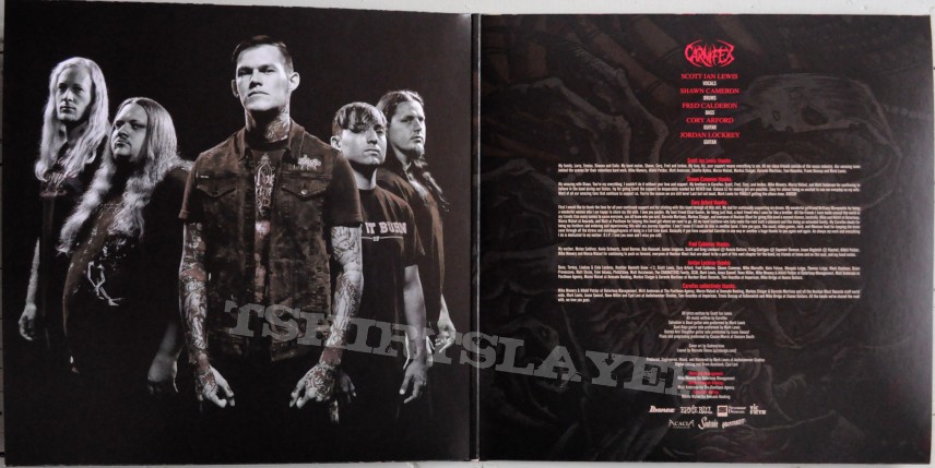 CARNIFEX Die Without Hope Original Green Vinyl CARNIFEX Die Without Hope Original Green Vinyl