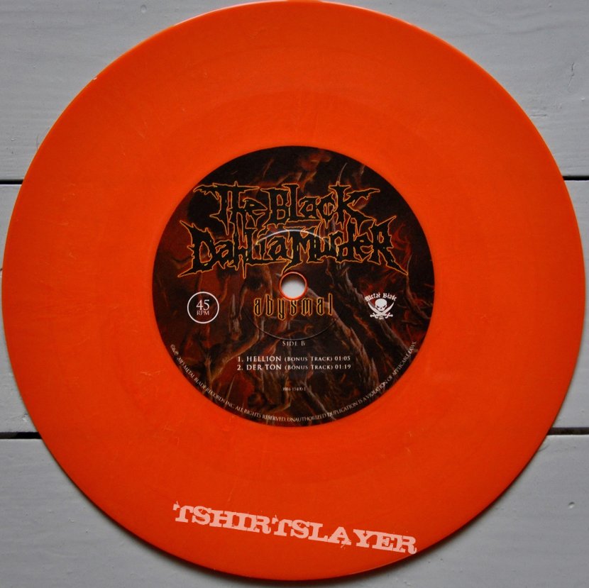 THE BLACK DAHLIA MURDER Abysmal Original Red/Orange Splatter Vinyl