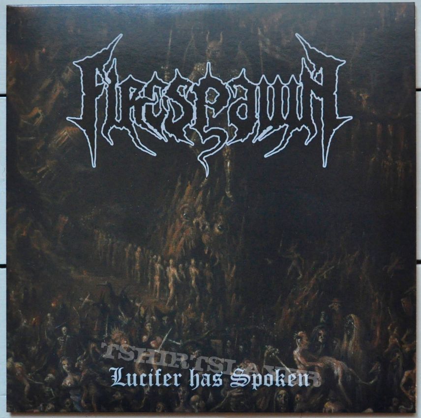 FIRESPAWN Lucifer Has Spoken 7&quot; Original Silver Vinyl