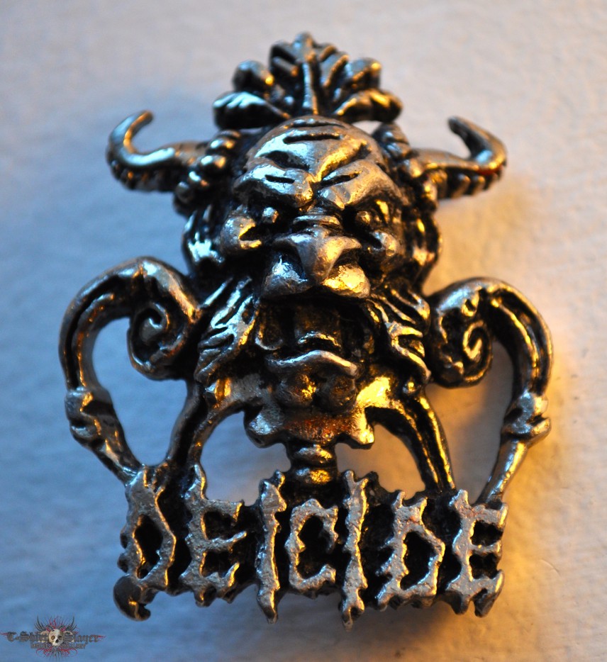 DEICIDE Original Blue Grape Metal Pin