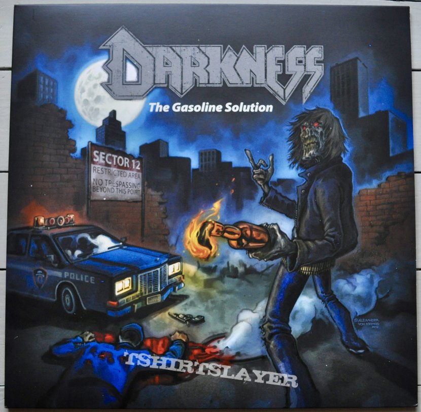 Darkness The Gasoline Solution Grey Coloured Vinyl