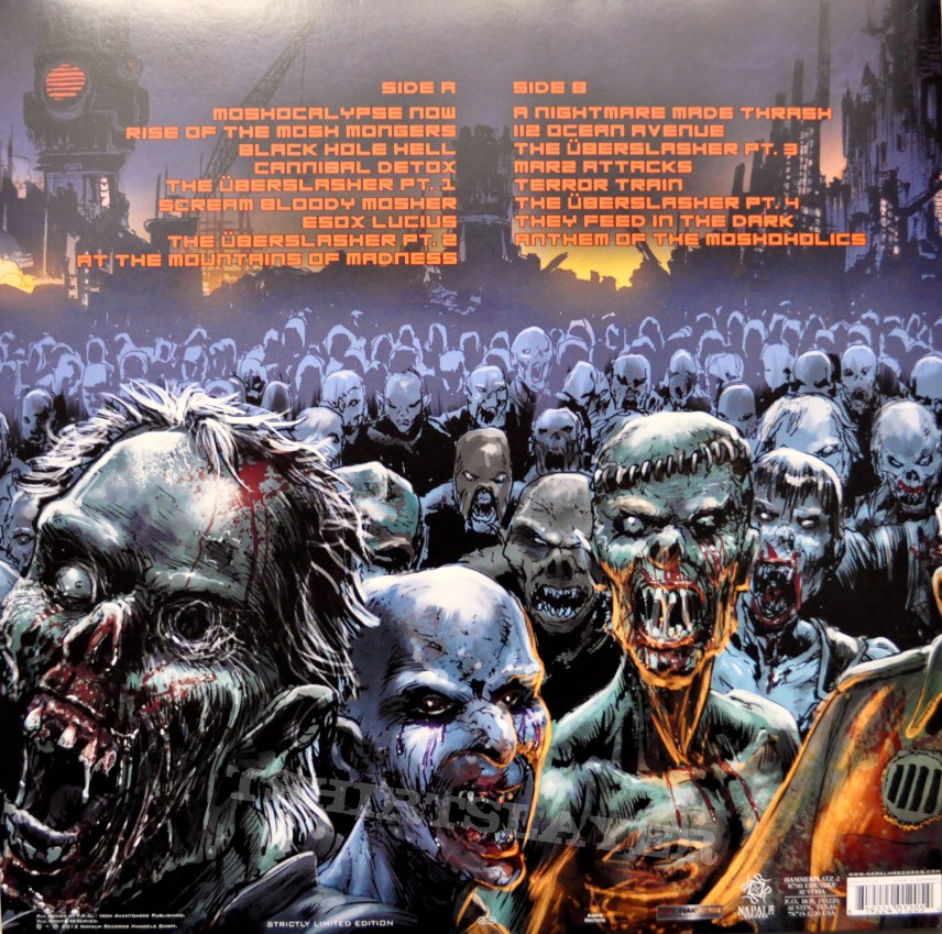 F.K.Ü. F.K.Ü 4: Rise Of The Mosh Mongers Army Green Original Vinyl with woven patch 100 copies F.K.Ü. F.K.Ü 4: Rise Of The Mosh Mongers Army Green Original Vinyl with woven patch 100 copies