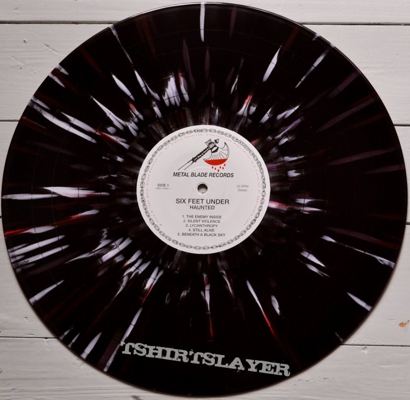 6 Feet Under (Red & Black Splatter): CDs & Vinyl
