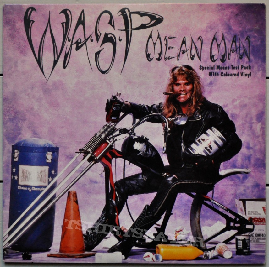 W.A.S.P. Mean Man 7&quot; Single Original Vinyl