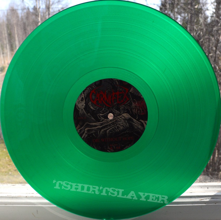 CARNIFEX Die Without Hope Original Green Vinyl