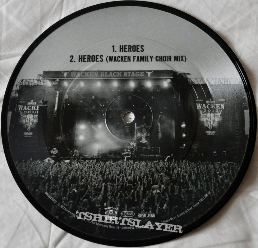 Motörhead – Heroes 7" Picture Disc Vinyl Motörhead – Heroes 7" Picture Disc Vinyl