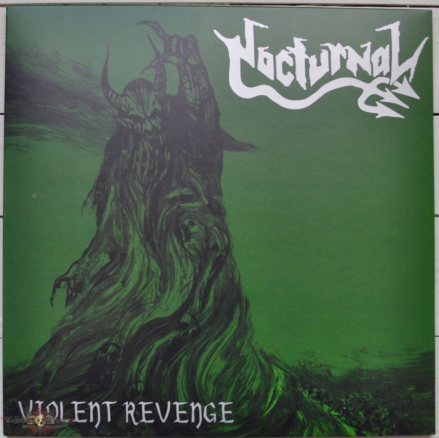 NOCTURNAL Violent Revenge Original Silver Vinyl