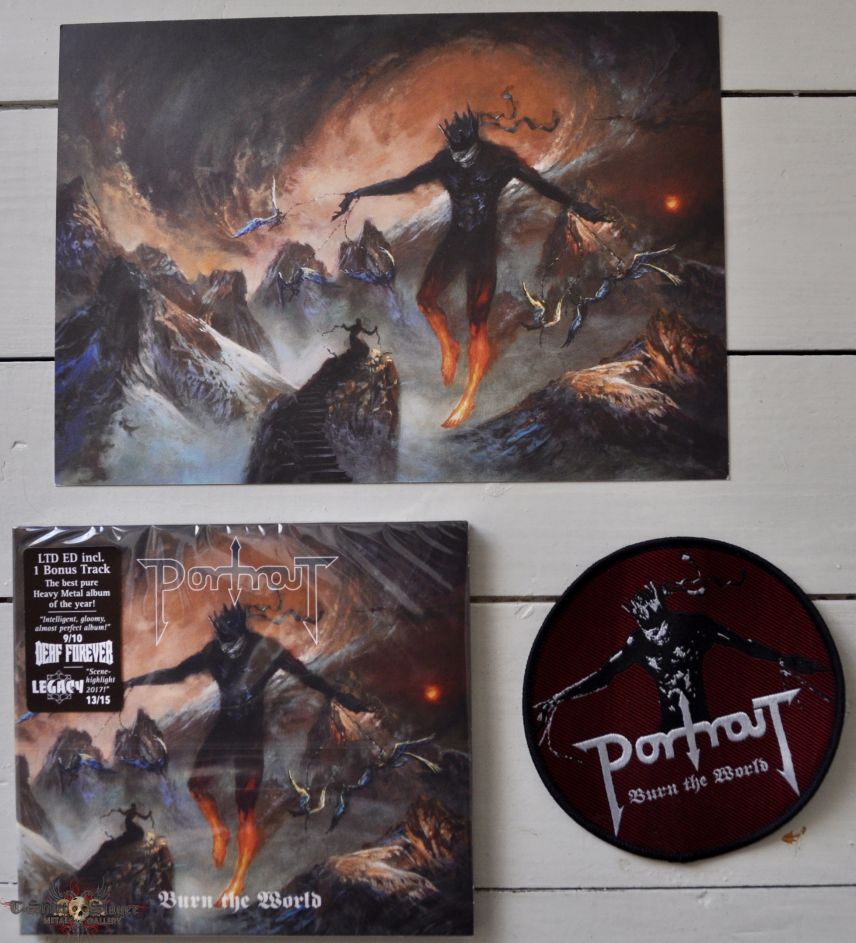 Portrait  ‎– Burn The World Deluxe Edition Box Set