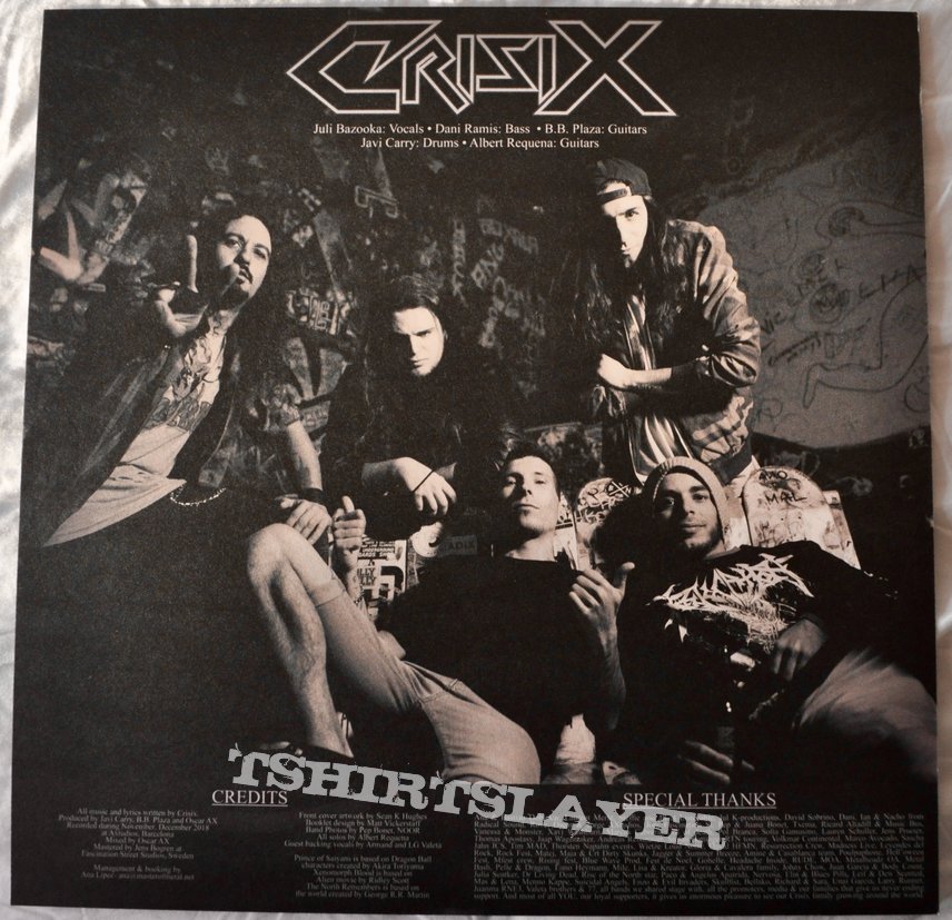 Crisix ‎– Against The Odds Vinyl