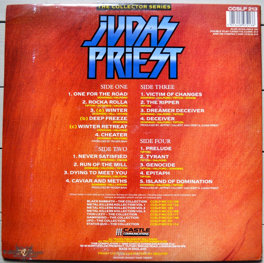 JUDAS PRIEST  The Collection Original Vinyl