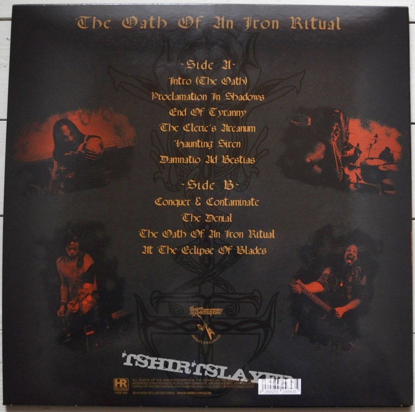 DESASTER The Oath Of An Iron Ritual Halloween Orange Coloured Vinyl