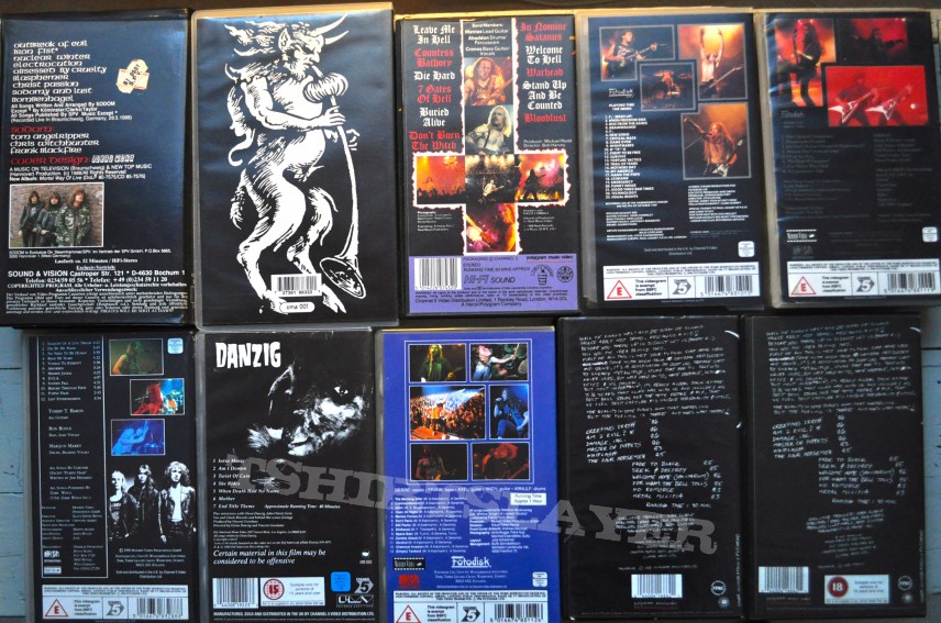 Other Collectable - Old Metal VHS Cassettes #2