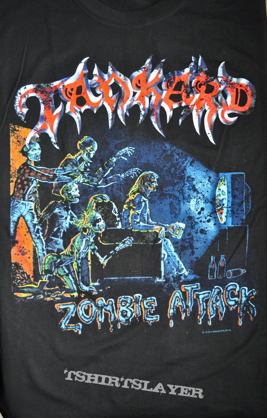 Tankard, TANKARD Zombie Attack Shirt TShirt or Longsleeve (NISSE666's) |  TShirtSlayer