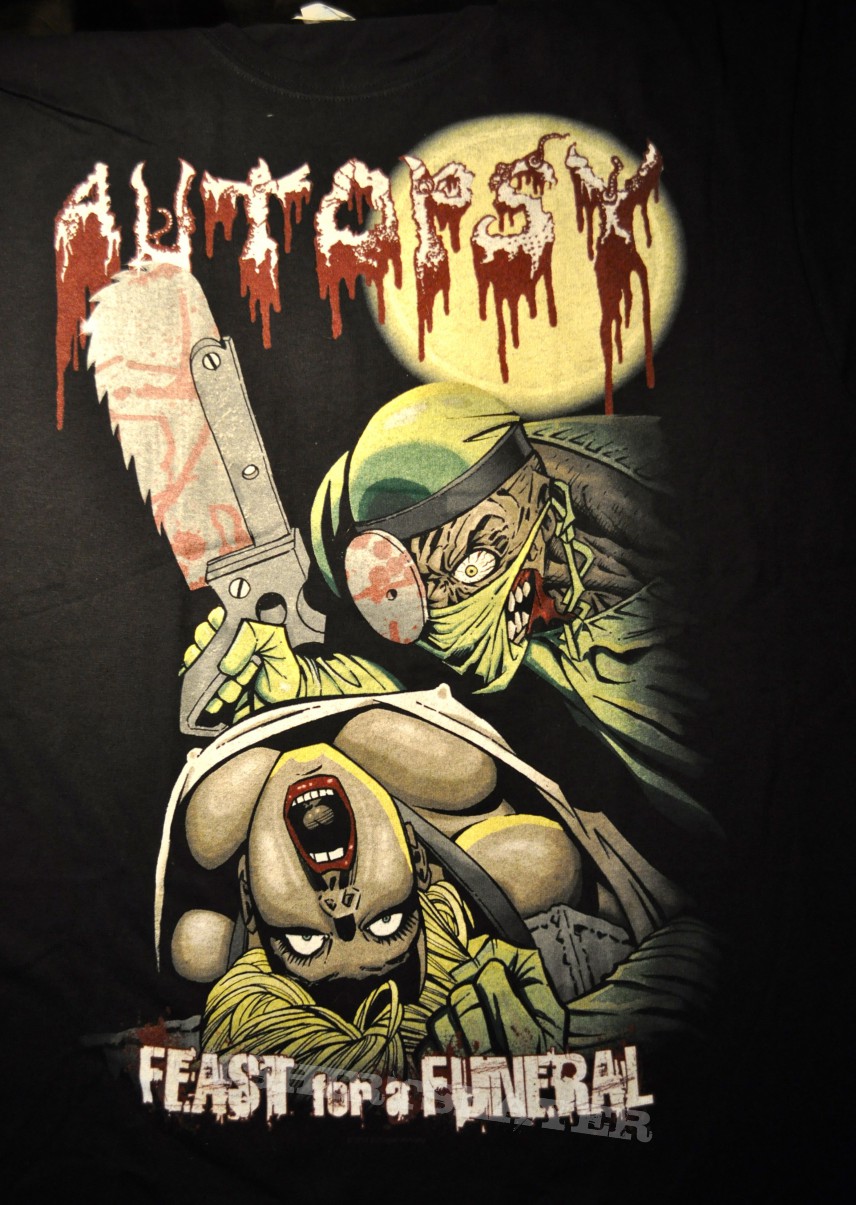 TShirt or Longsleeve - Autopsy Feast For A Funeral Shirt + Comic Book