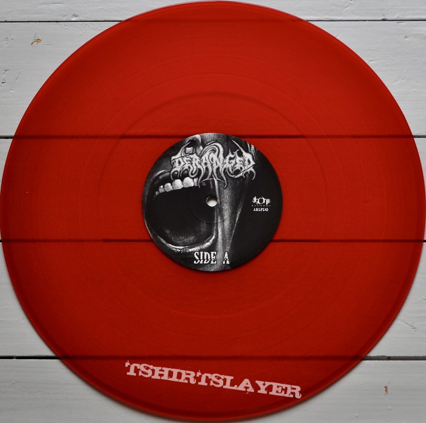 Deranged ‎– Postmortem Rituals Red Coloured Vinyl