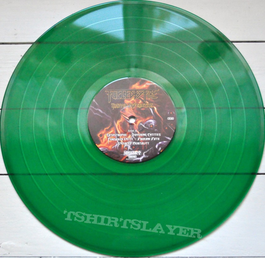 FUELED BY FIRE Trapped In Perdition Original Green Vinyl