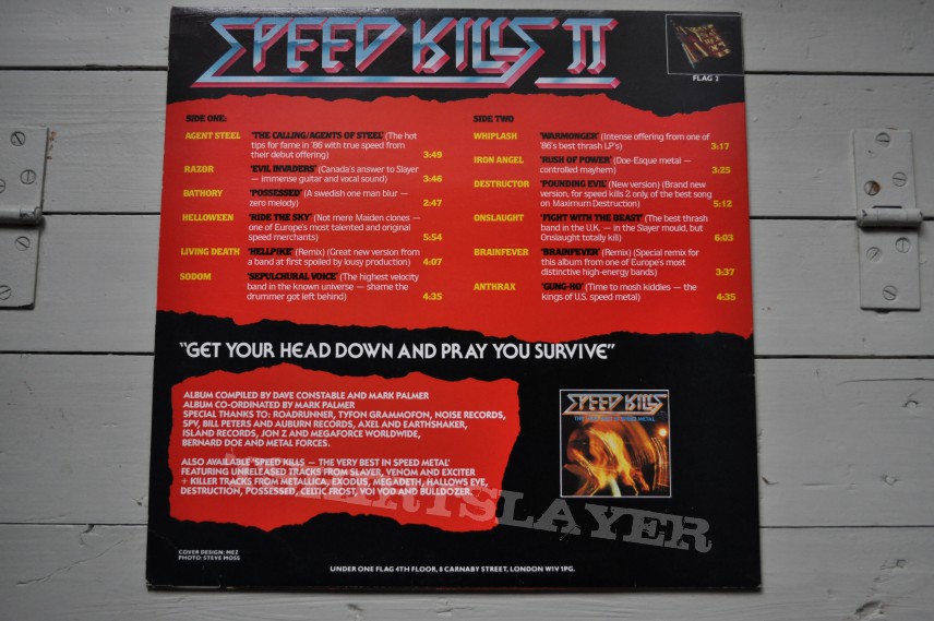 Other Collectable - Speed Kills II V/A Original Vinyl
