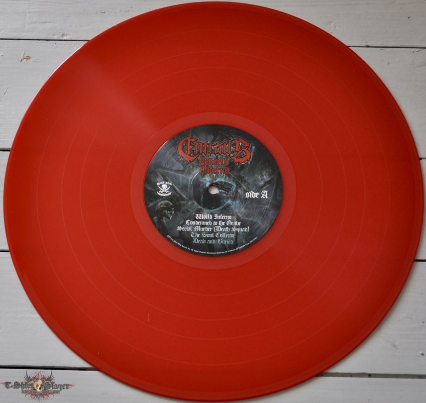 Entrails  ‎– World Inferno Red Blood Vinyl