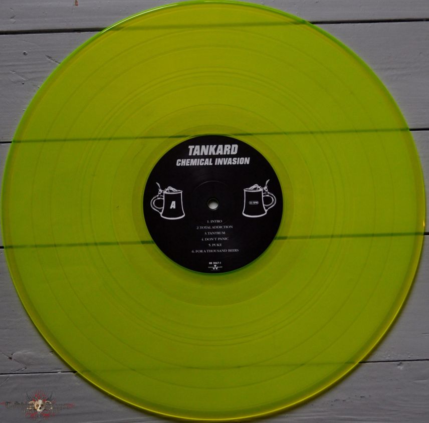 TANKARD Chemical Invasion Chemical Yellowl Vinyl 