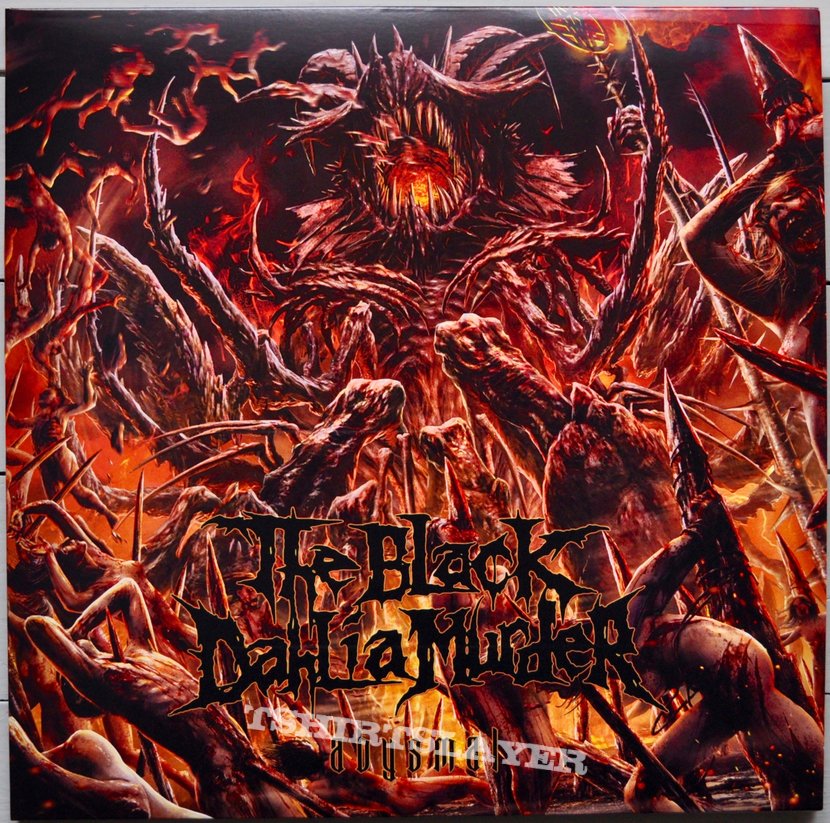 THE BLACK DAHLIA MURDER Abysmal Original Red/Orange Splatter Vinyl