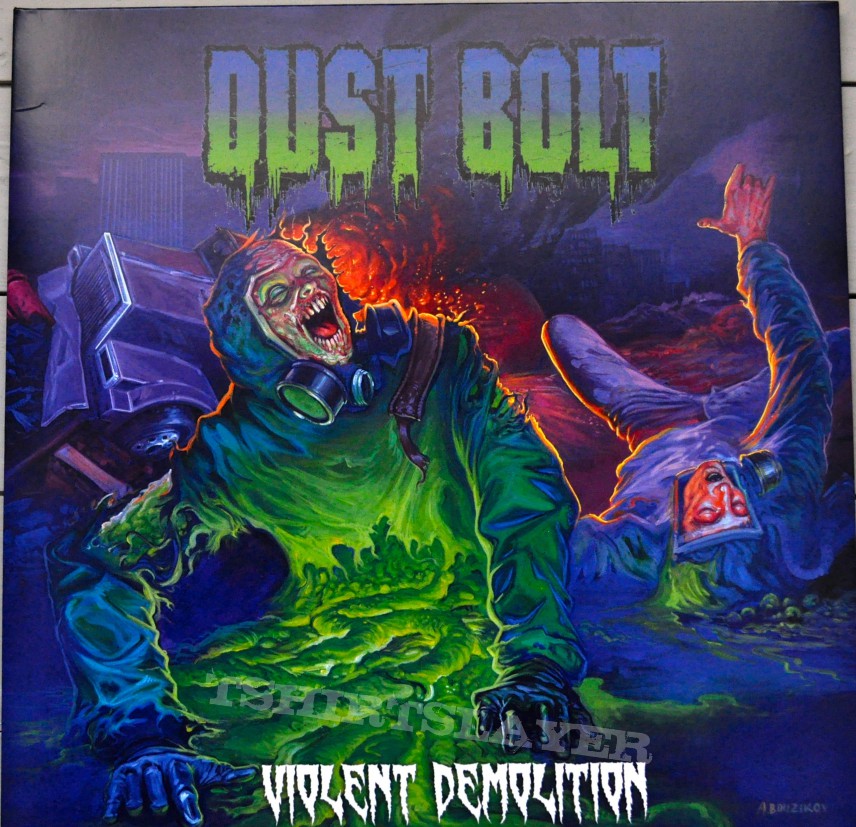 Other Collectable - DUST BOLT Violent Demolition Neon Yellow Original Vinyl 150 Copies