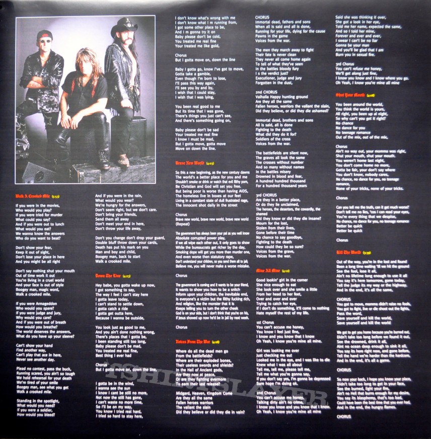 Motörhead MOTÖRHEAD Hammered Original Vinyl Motörhead MOTÖRHEAD Hammered Original Vinyl