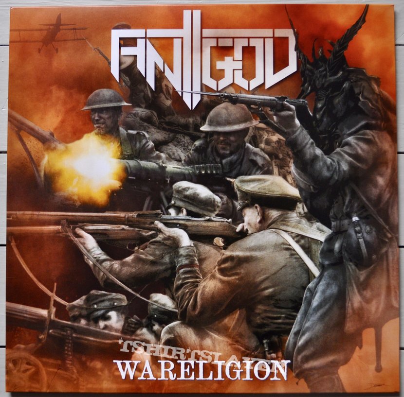 Antigod ‎– Wareligion Red Coloured Vinyl