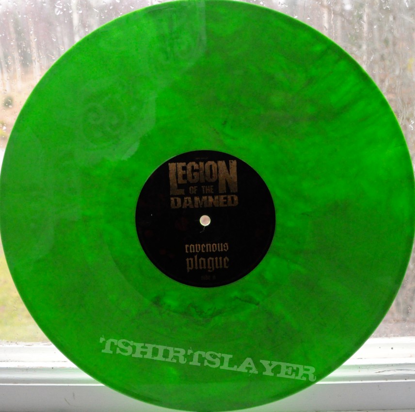 LEGION OF THE DAMNED Ravenous Plague Original Green Vinyl