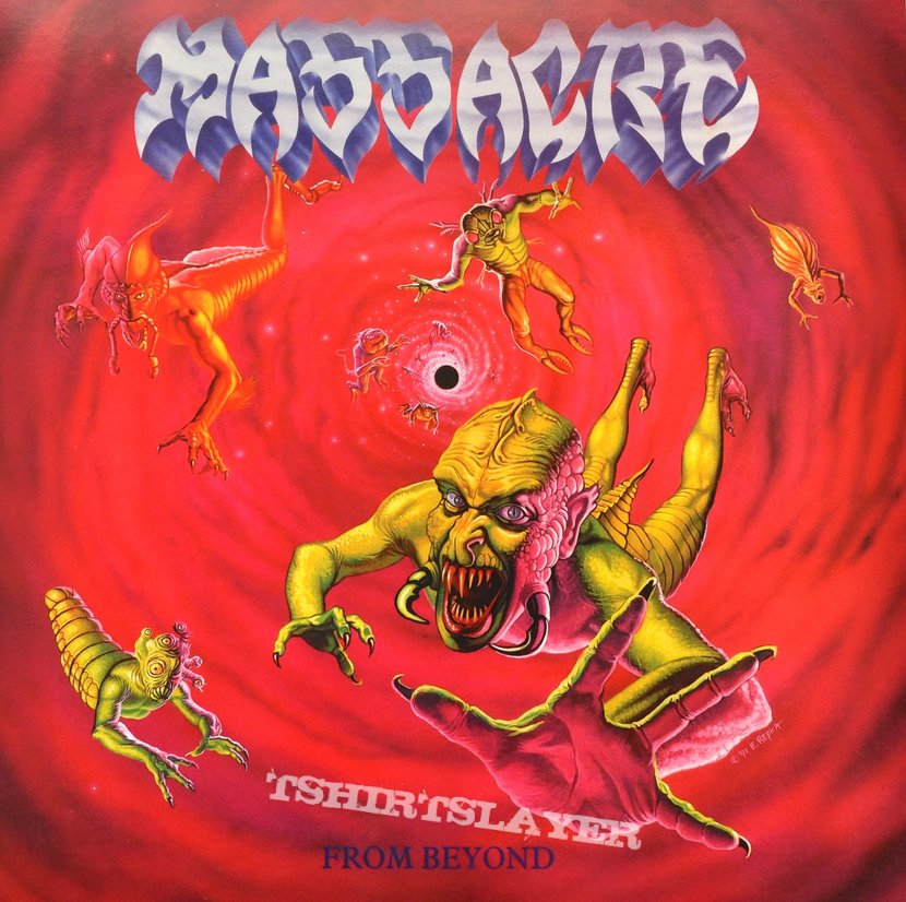 MASSACRE From Beyond Original Yellow Vinyl