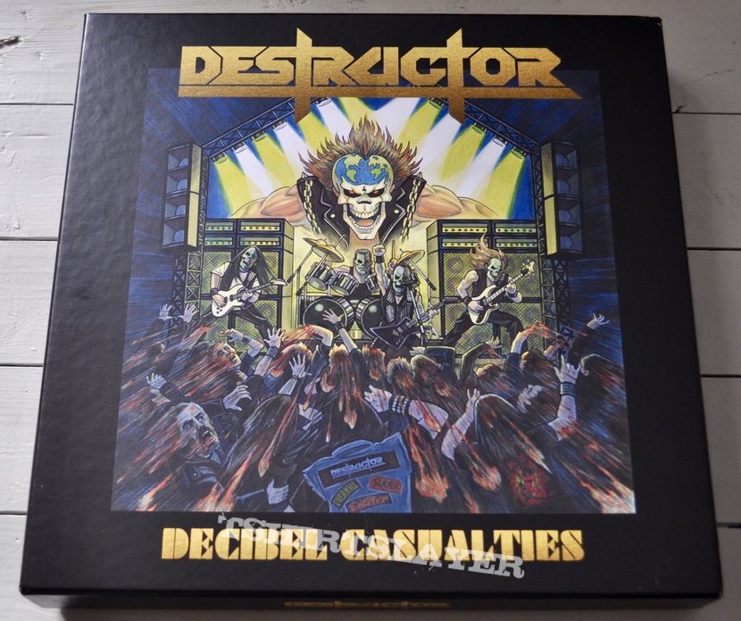 Destructor – Decibel Casualties Box Yellow Coloured Vinyl Destructor – Decibel Casualties Box Yellow Coloured Vinyl