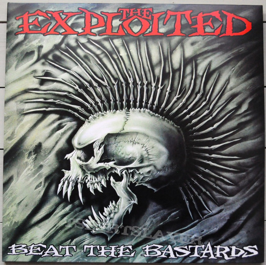 THE EXPLOITED Beat The Bastards Original Yellow Vinyl